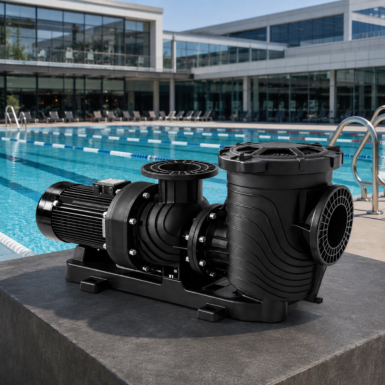 Motobomba MegaForce para piscina comercial